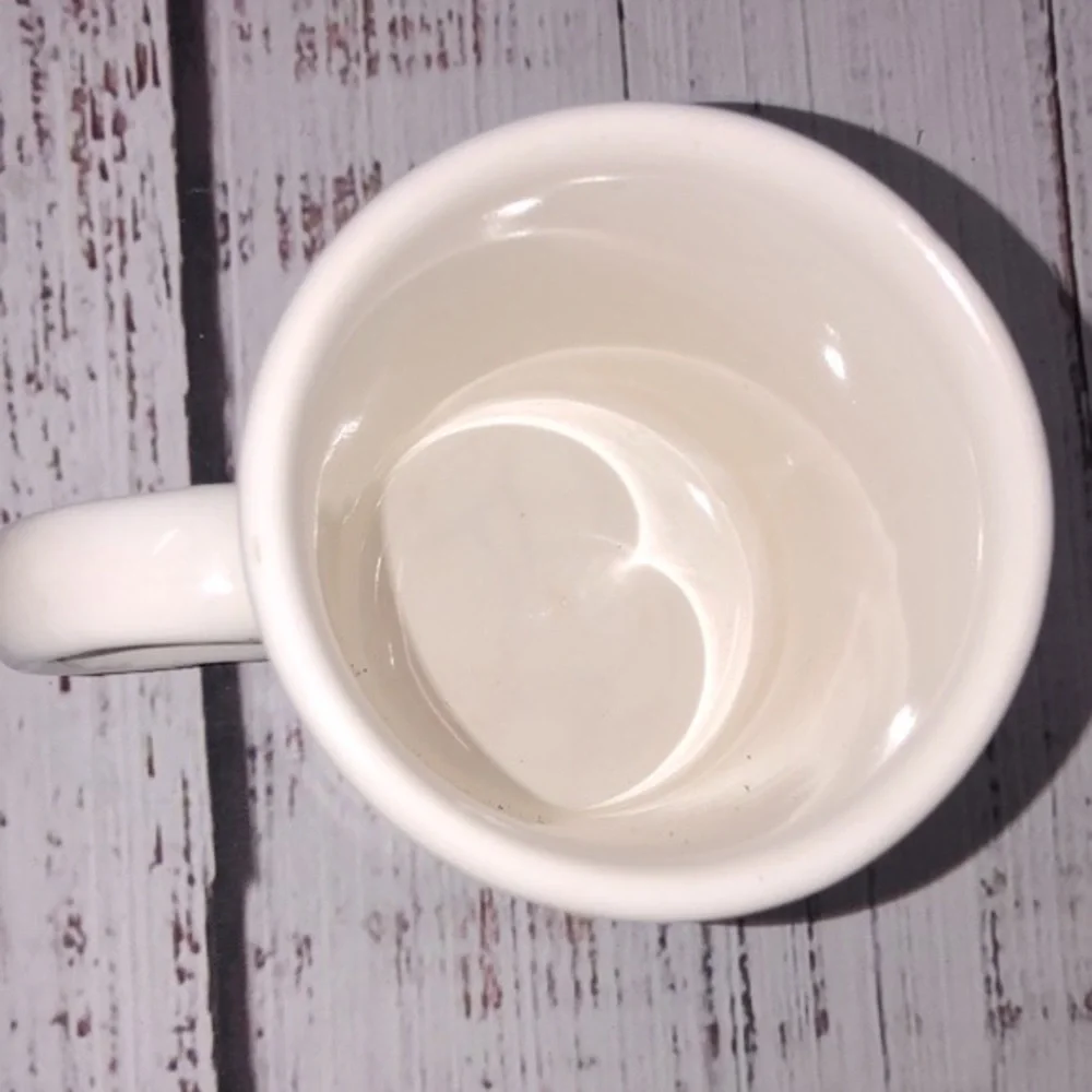 Vintage teddy bear Christmas coffee mug